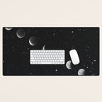 Phases of the Moon Desk Mat Gallery Image 1