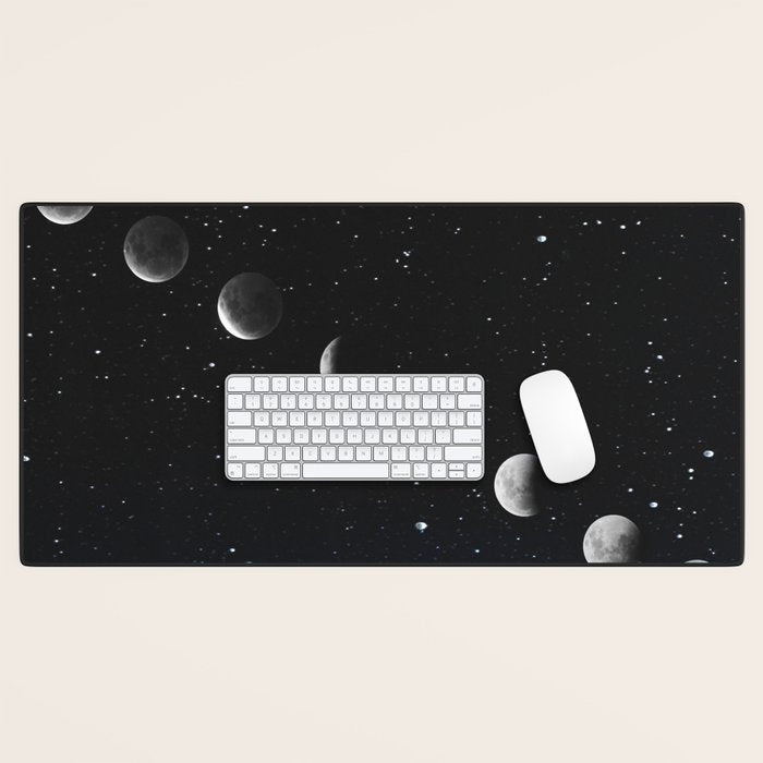 Phases of the Moon Desk Mat Gallery Image 1