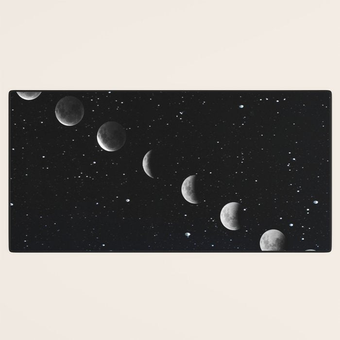 Phases of the Moon Desk Mat Gallery Image 3