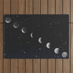 Phases of the Moon Outdoor Rug Gallery Image 1