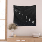 Phases of the Moon Wall Tapestry Gallery Image 2