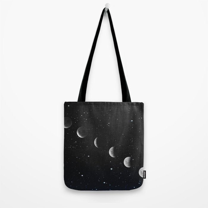 Phases of the Moon Tote Bag Gallery Image 2