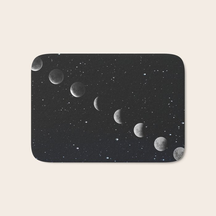 Phases of the Moon Bath Mat Gallery Image 1