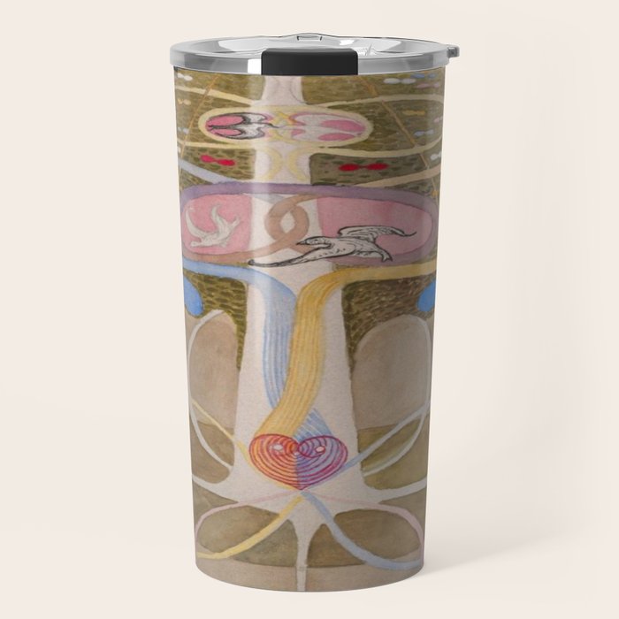 Hilma af Klint The Tree Of Knowledge No . 1 ,A ( 1913) Travel Mug Gallery Image 1