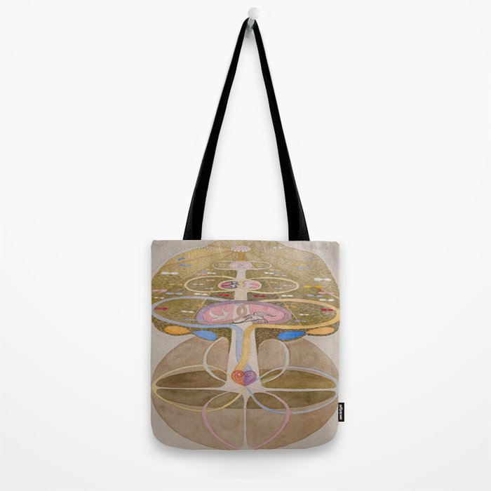 Hilma af Klint The Tree Of Knowledge No . 1 ,A ( 1913) Tote Bag Gallery Image 2