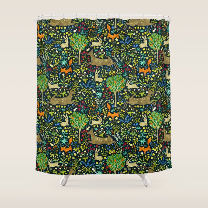 Arazzo Medievale Shower Curtain Gallery Image 1
