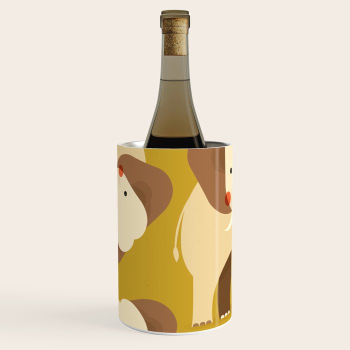 Elephant, Animal Portrait Wine Chiller Gallery Image 2