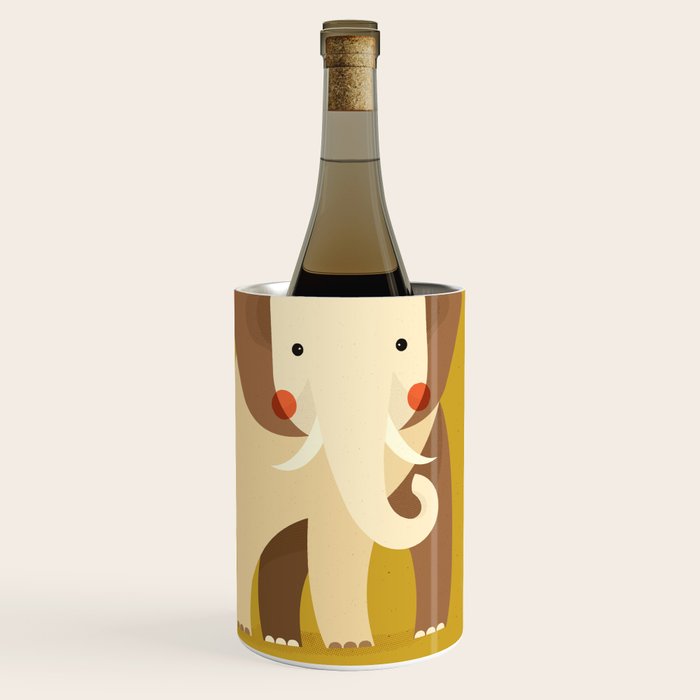 Elephant, Animal Portrait Wine Chiller Gallery Image 1