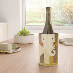 Elephant, Animal Portrait Wine Chiller Gallery Image 4