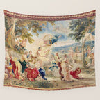 Antique Brussels Tapestry 18th Century The Wedding of Psyche  Wall Tapestry Gallery Image 4