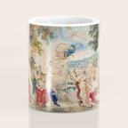 Antique Brussels Tapestry 18th Century The Wedding of Psyche  Coffee Mug Gallery Image 4