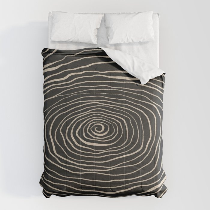 Strokes 07: Nero Black Edition  Comforter Gallery Image 6