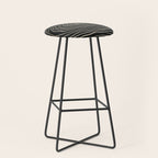 Strokes 07: Nero Black Edition  Stool Gallery Image 1