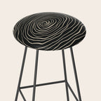 Strokes 07: Nero Black Edition  Stool Gallery Image 2