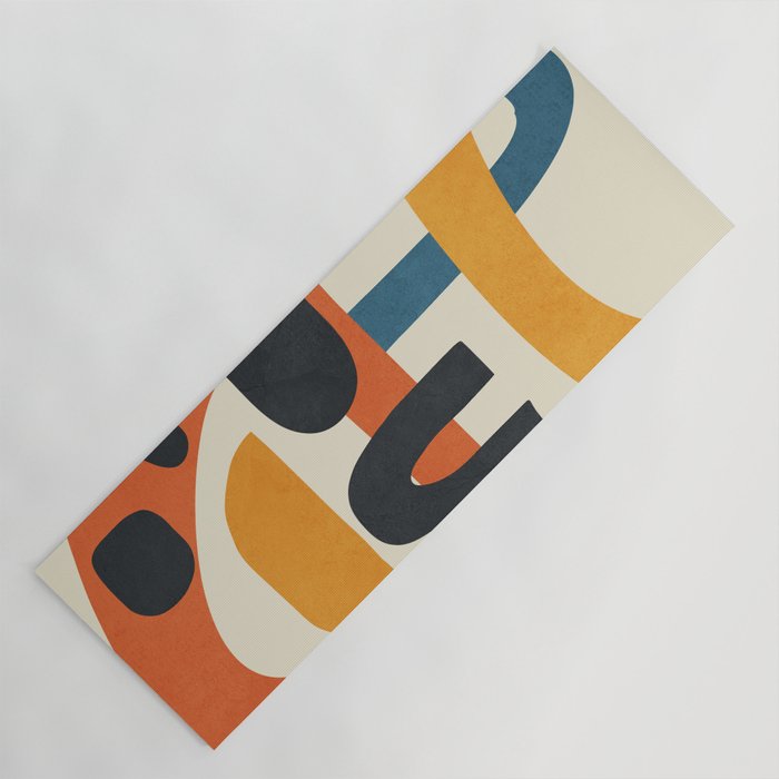 Abstract Colorful Setting 15 Yoga Mat Gallery Image 1