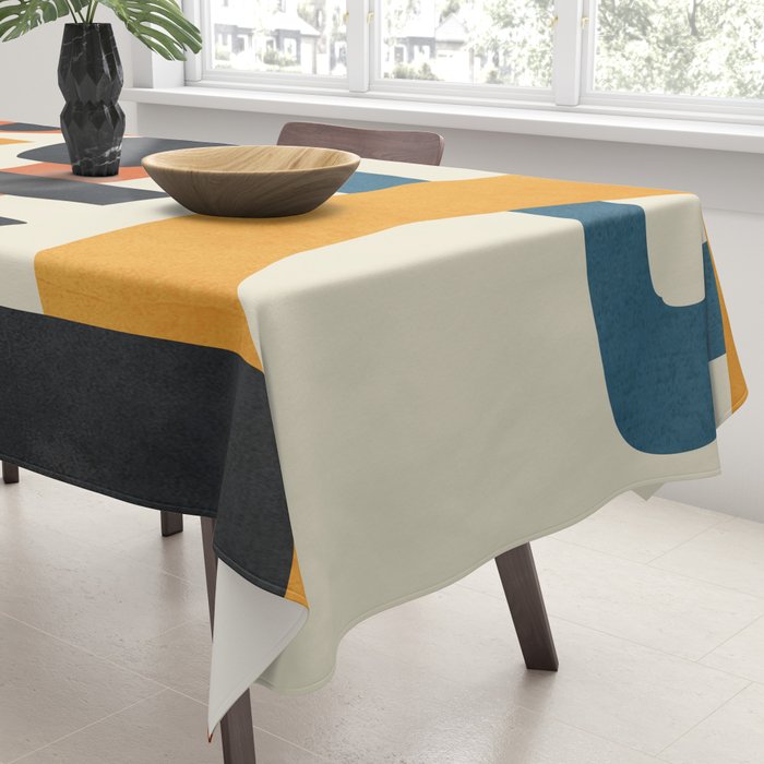 Abstract Colorful Setting 15 Tablecloth Gallery Image 3
