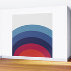 Retro Sunset Wave Vibes Wall Mural Gallery Image 2
