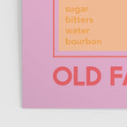 Old Fashioned Cocktail Poster Gallery Image 3