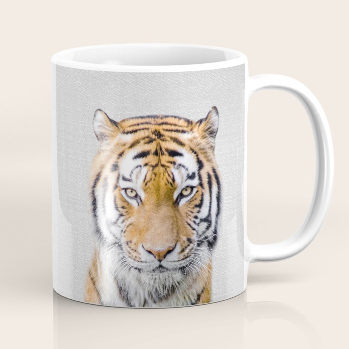 Tiger - Colorful Coffee Mug Gallery Image 1