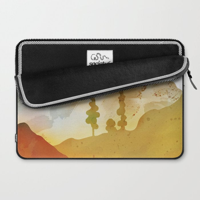Morning by the mountain stream Laptop Sleeve Gallery Image 2