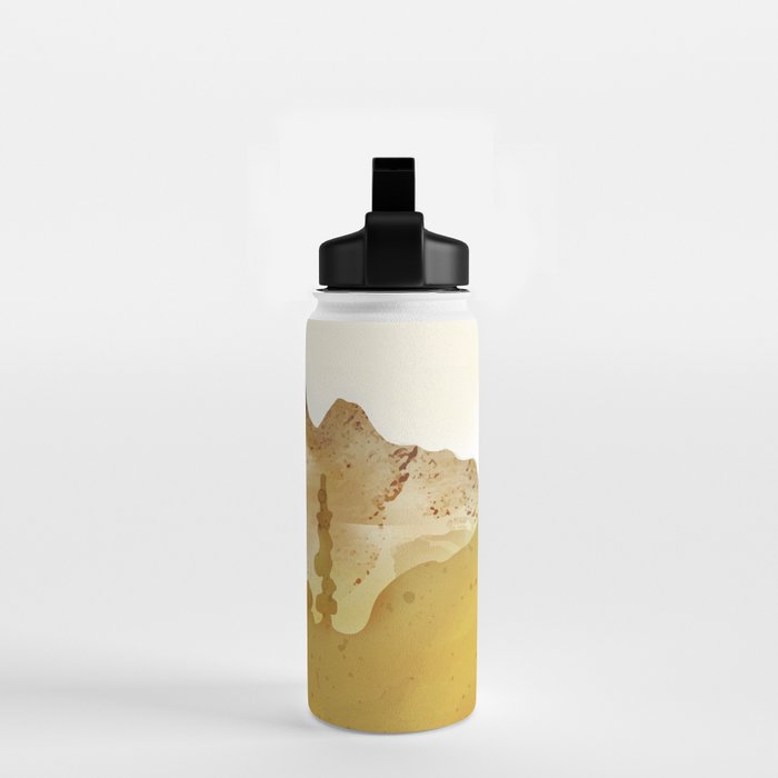 Morning by the mountain stream Water Bottle Gallery Image 2