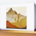 Morning by the mountain stream Wall Mural Gallery Image 2