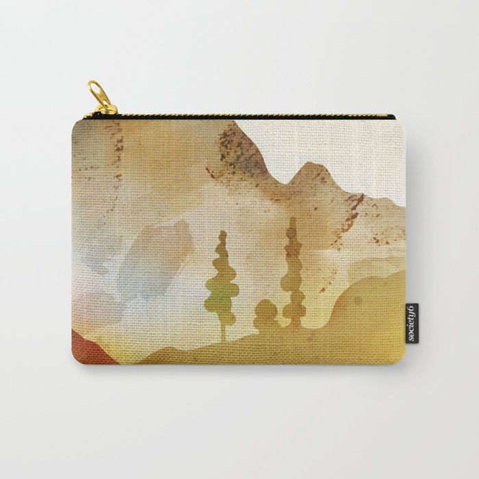 Morning by the mountain stream Carry All Pouch Gallery Image 1