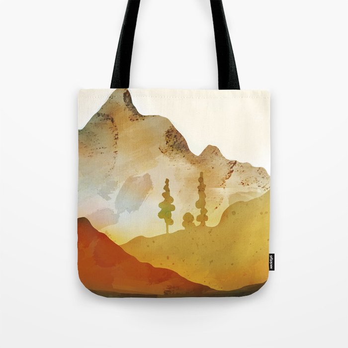 Morning by the mountain stream Tote Bag Gallery Image 1