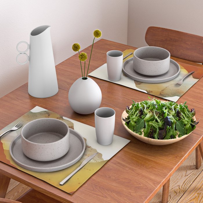 Morning by the mountain stream Placemat Gallery Image 2