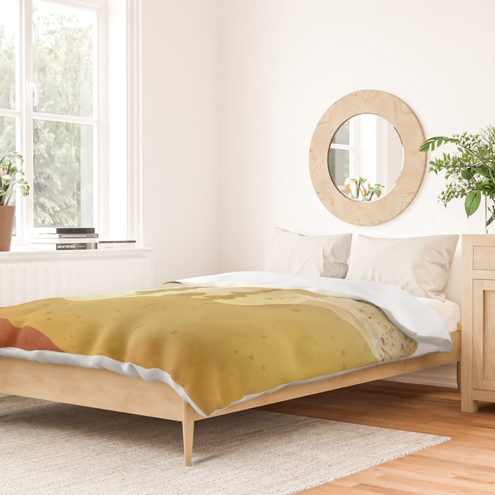 Morning by the mountain stream Duvet Cover Gallery Image 2