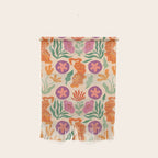 Whimsical and Fierce! // Tiger Pattern Wall Hanging Gallery Image 1