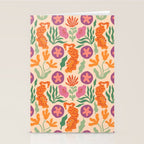 Whimsical and Fierce! // Tiger Pattern Stationery Card Gallery Image 2