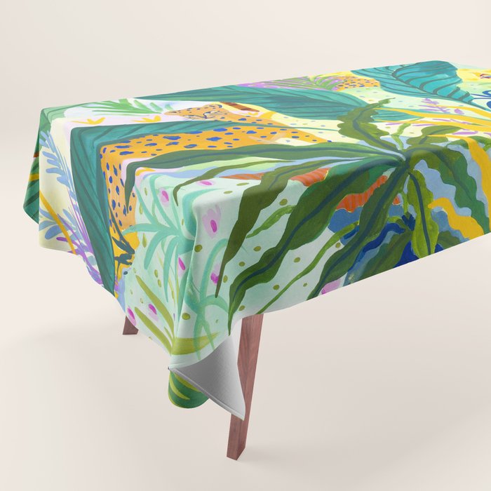 Paradise Jungle Tablecloth Gallery Image 1