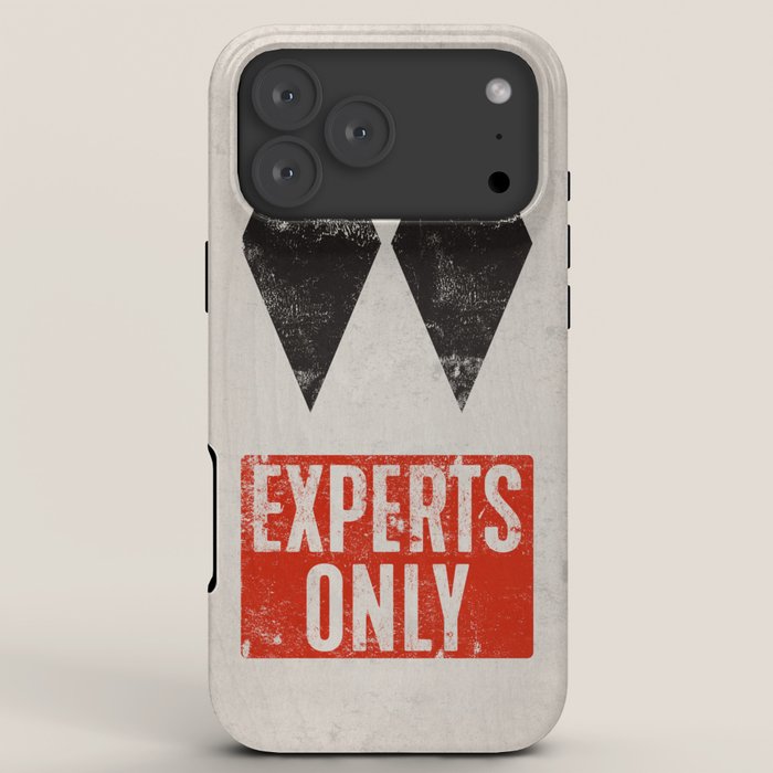 Experts Only Ski Double Black Diamond iPhone Case Gallery Image 8