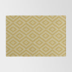 Hand-drawn Rhombus Pattern #1 Rug Gallery Image 2