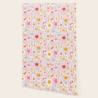 Little treasures, fun hand drawn pattern Wallpaper Gallery Image 2