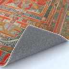 Tibetan Buddhist Mandala Manjuvajra 43 Deities Rug Gallery Image 4