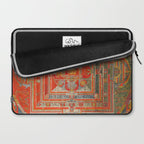 Tibetan Buddhist Mandala Manjuvajra 43 Deities Laptop Sleeve Gallery Image 2