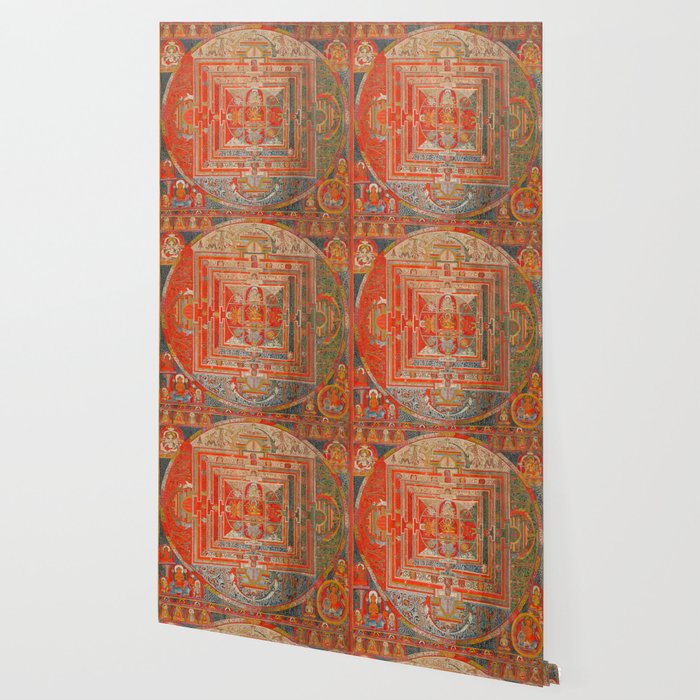 Tibetan Buddhist Mandala Manjuvajra 43 Deities Wallpaper Gallery Image 2