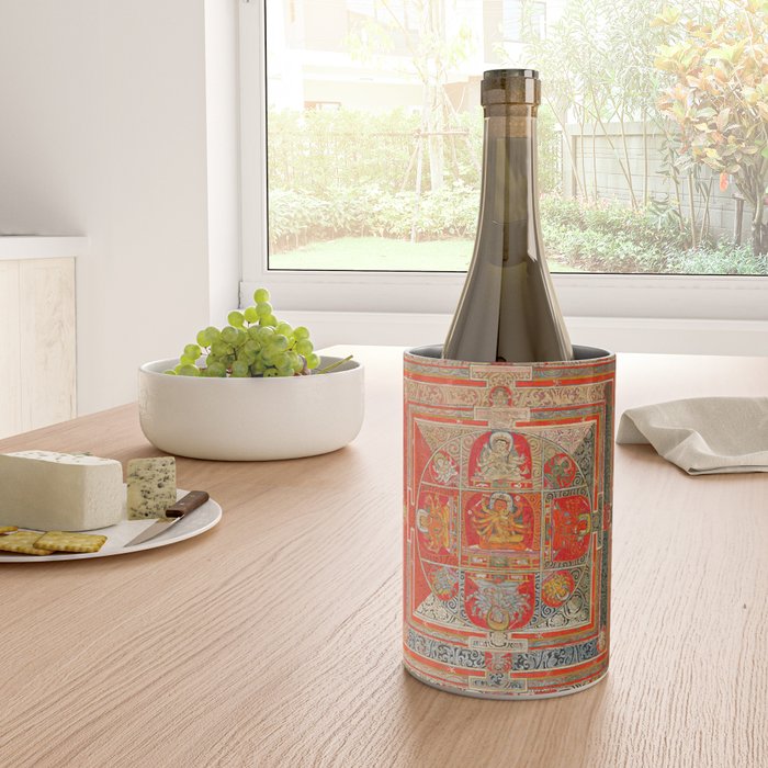 Tibetan Buddhist Mandala Manjuvajra 43 Deities Wine Chiller Gallery Image 4