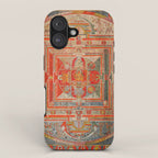 Tibetan Buddhist Mandala Manjuvajra 43 Deities iPhone Case Gallery Image 1