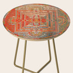 Tibetan Buddhist Mandala Manjuvajra 43 Deities Side Table Gallery Image 2