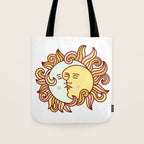 Sun and Moon Tote Bag Gallery Image 1