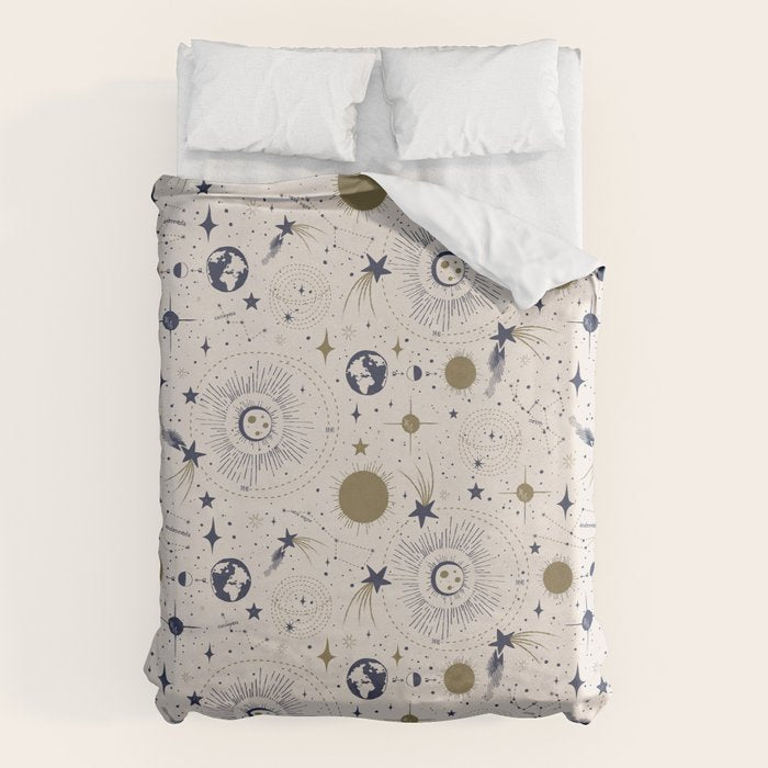 Solar System - Ether Duvet Cover Gallery Image 6