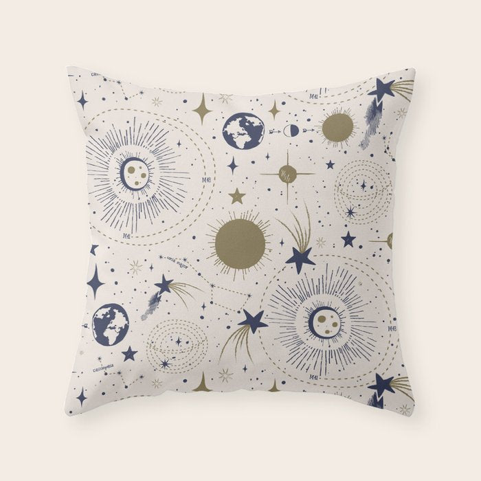 Solar System - Ether Throw Pillow Gallery Image 6