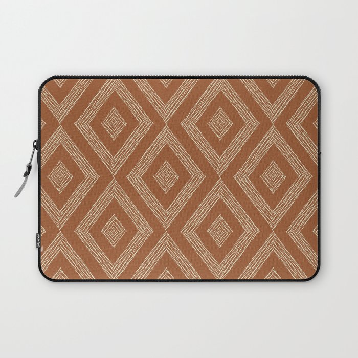 Hand-drawn Rhombus Pattern #2 Laptop Sleeve Gallery Image 1