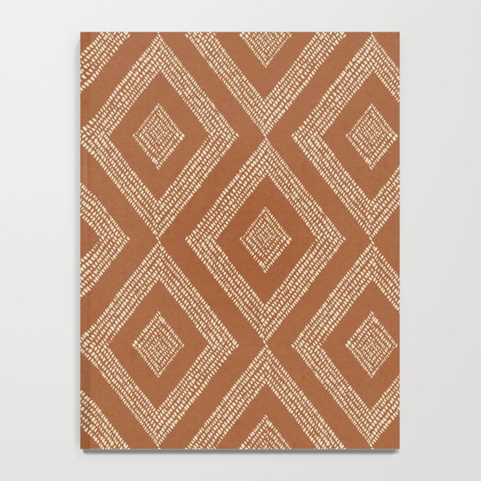 Hand-drawn Rhombus Pattern #2 Notebook Gallery Image 4
