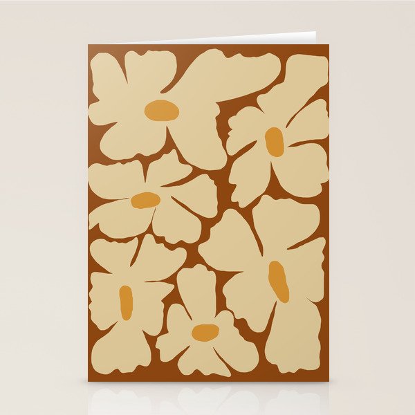 Retro fun floral  Stationery Card Gallery Image 2