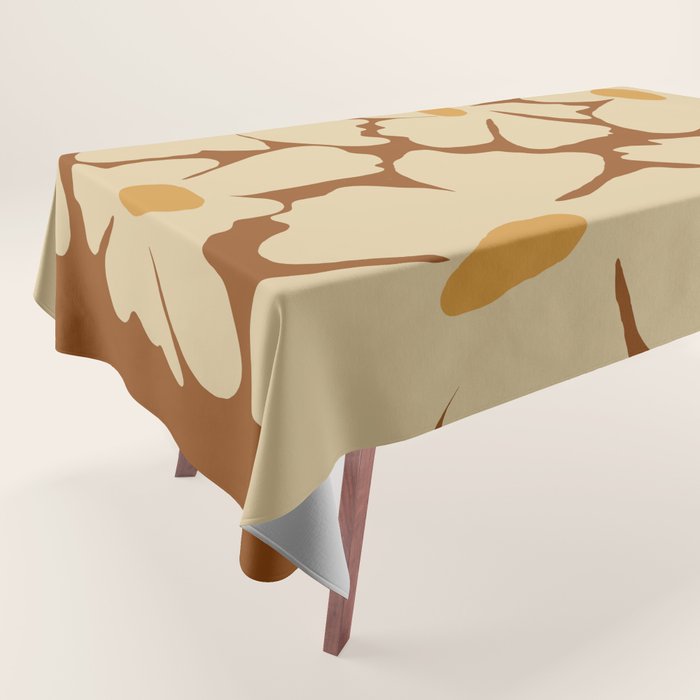 Retro fun floral  Tablecloth Gallery Image 1