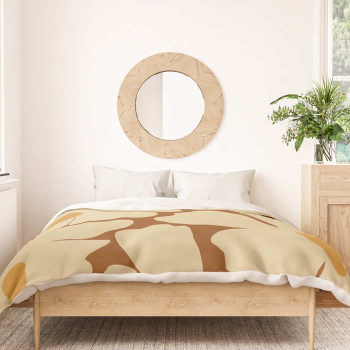 Retro fun floral  Duvet Cover Gallery Image 3